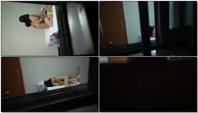 中国某林业大学大一情侣开房做爱忘记关窗户被偷拍 十分真实